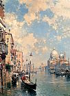 The Grand Canal, Venice by Franz Richard Unterberger